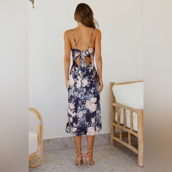 NWT Hello Molly Mariposa Midi  Spaghetti Strap Sundress Sz 4 - Picture 6 of 11